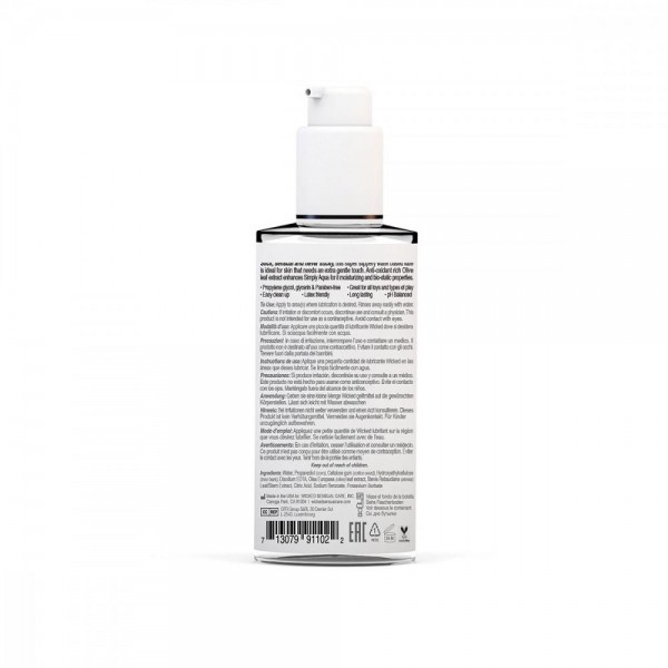 Wicked Simply Aqua Water-Based Lubricant