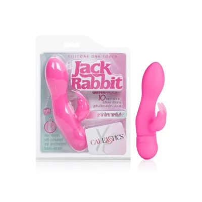 Silicone One Touch Jack Rabbit Purple 4 25 Inch