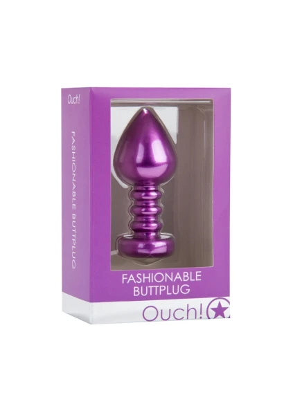 Fashionable Buttplug - Purple -