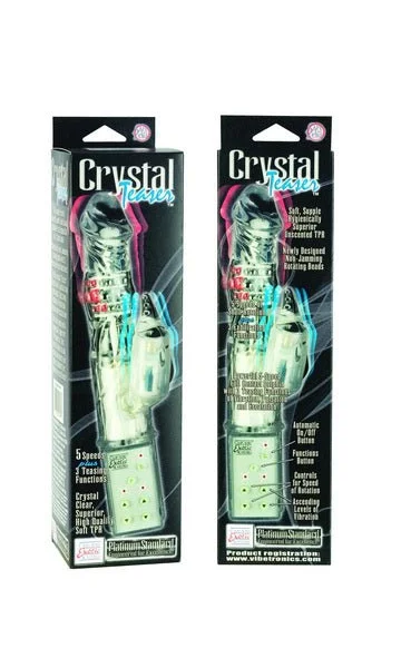 CRYSTAL STIMULATOR TEASER 6 INCH CLEAR
