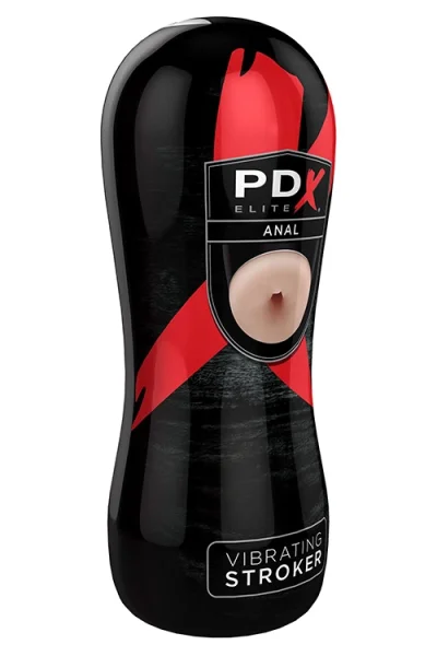 Pipedream 6.5" Vibrating Realistic Ass Masturbator