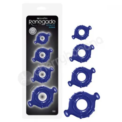 Renegade Blue Vitality Rings