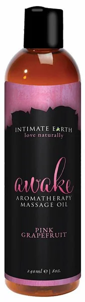 Intimate Earth Awake Massage Oil 8oz — image 5 of 5