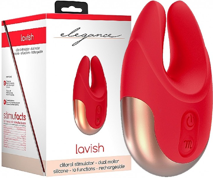 Dual Motor Clitoral Stimulator - Lavish