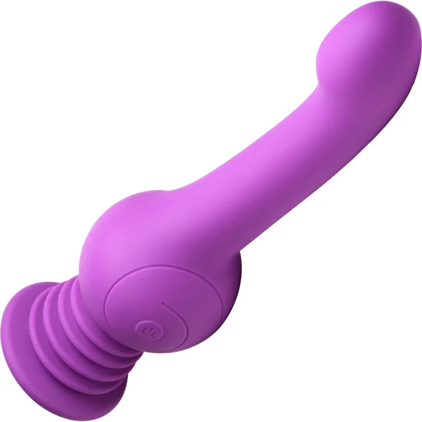 INMI Sex Shaker Shaking Silicone Rechargeable Stimulator - Purple