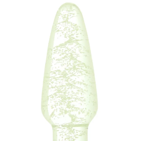 Firefly Glass - Tapered Plug - Small - Clear