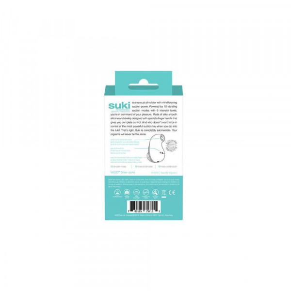 VeDO Suki - Turquoise Air Suction Clit Stimulator