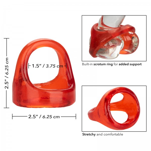 XL Snug Tugger Cock & Ball Ring