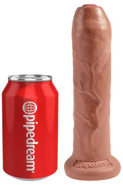 Pipedream 7" Realistic Uncut Dildo with Sliding Foreskin & Suction Base