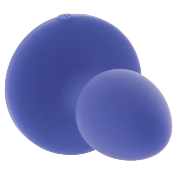 Cheeky Gems Silicone Rechargeable Vibrating Medium Anal Probe By CalExotics - Blue
