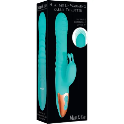 Thrusting Heated Rabbit Vibrator