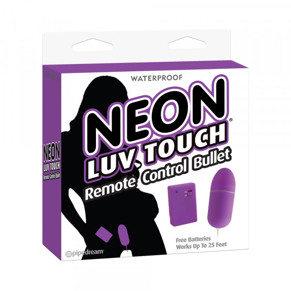 Neon Luv Touch Remote Control Bullet Vibrator