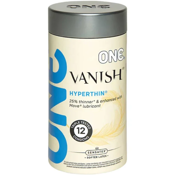ONE Vanish Hyper-Thin Condoms (12 Pack)