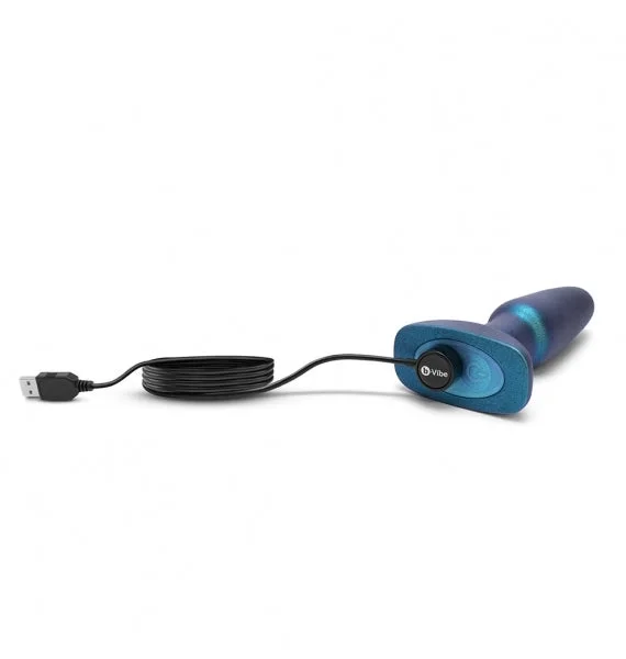 B-Vibe Rimming 2 Anal Plug in Space Green
