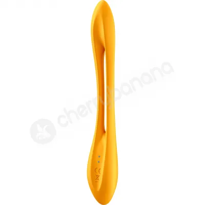 Satisfyer Elastic Joy Yellow Bendable Couples Versatile Vibrator