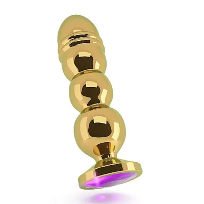 R10 Gold Plug 4 9 Inch Sapphire Purple 4 9 Inch