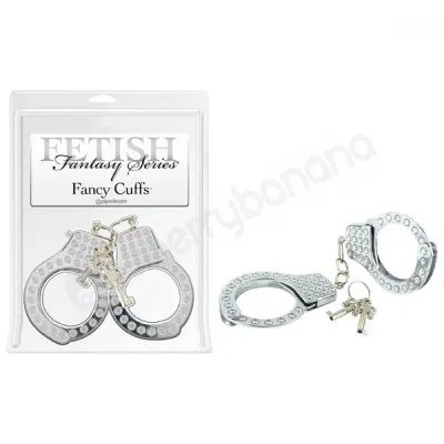 Fetish Fantasy Series Silver Fancy Cuffs