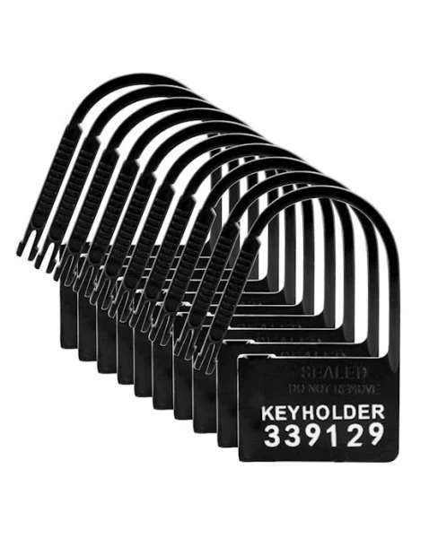 Keyholder 10 Pack Numbered Plastic Chastity Locks