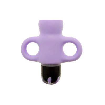 Unisex Vibrator With Ribbed Shaft None