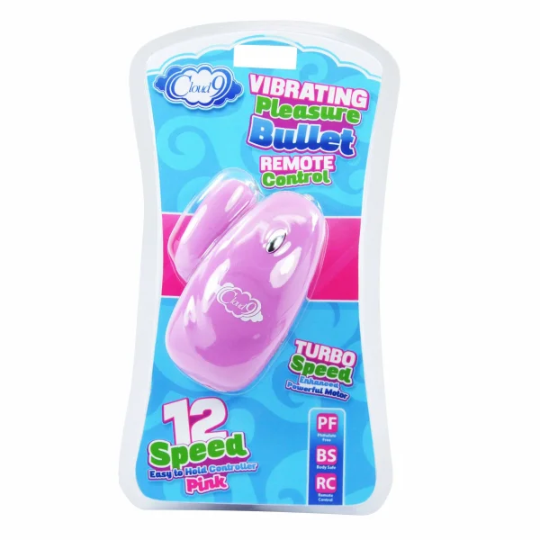 Cloud 9 Vibrating Pleasure Bullet With Turbo Speed - Pink