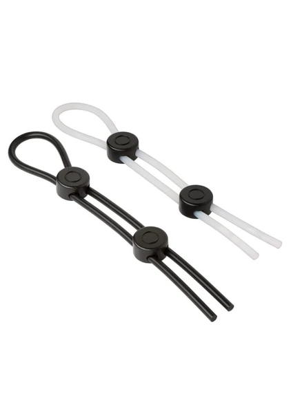 Cloud 9 - Pro Sensual Xl Pro Rings Black & Clear 2 Pack
