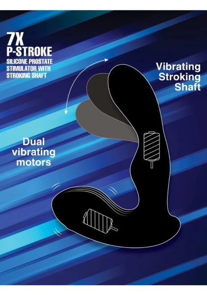 Alpha-Pro 7X P-Stroke Prostate Stimulator with Stroking Shaft — image 7 of 8