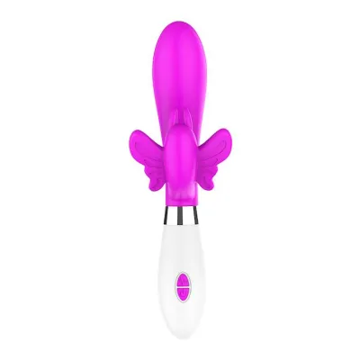 Alexios 10 Speed Butterfly Vibrator Pink 8 3 Inch