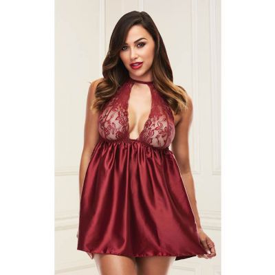 Sexy Lace Babydoll Set Medium large
