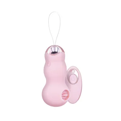 Amore Pastel Pleasure Licking Bullet Vibrator With Remote