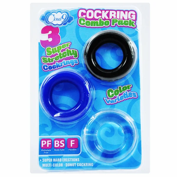 Super Stretchy Cock Ring 3-Pack