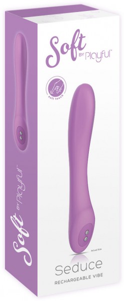 Soft by Playful Seduce - Rechargeable Vibrator Purple