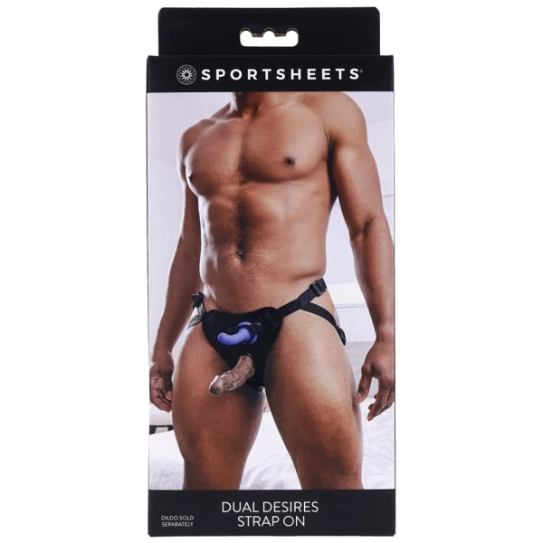 Dual Desires Strap-On Harness By Sportsheets
