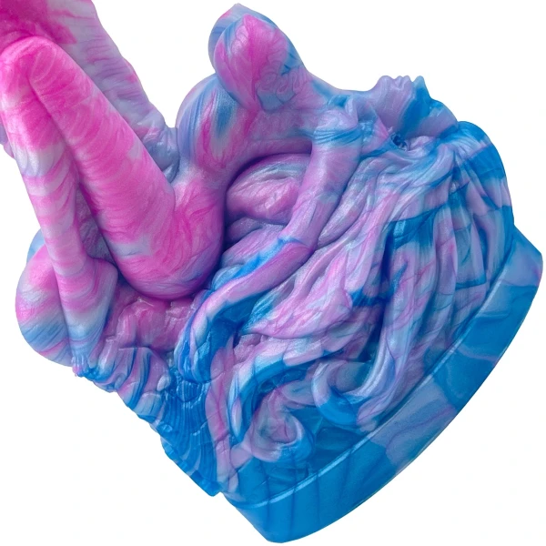 The Futanari 9.5" Silicone Fantasy G-Spot Dildo By Uberrime - South Beach