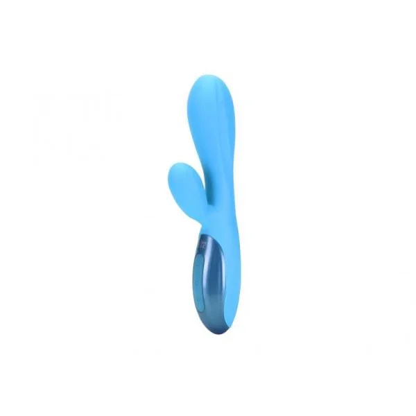 Excite 6X Rabbit Silicone Blue Vibrator
