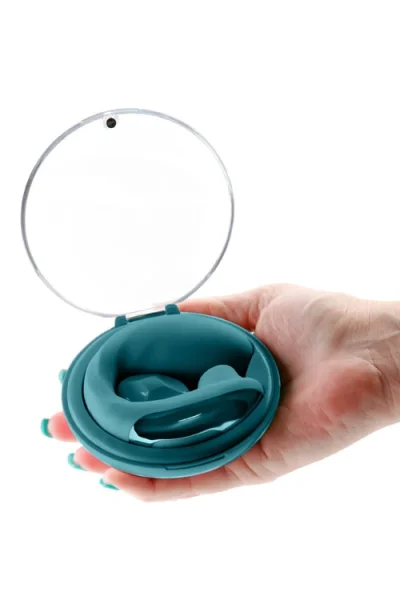 nsnovelties Euphoria by Desire 5.7"  Air Pulse Couples Vibrator with Storage Dock