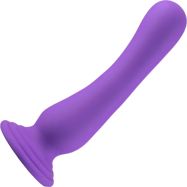Impressions Ibiza Rechargeable Waterproof Silicone Suction Cup Vibrator By Blush - Plum
