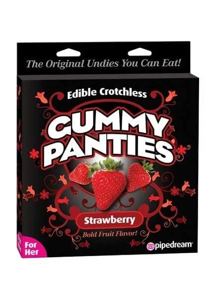 Gummy Panties - for Her - Strawberry