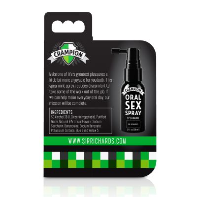Champion Oral Sex Numbing Spray