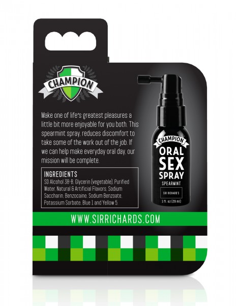 Champion Oral Sex Numbing Spray