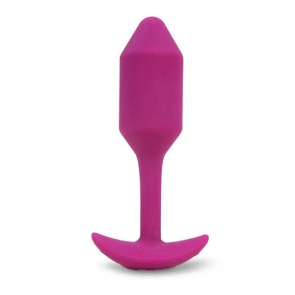 b-Vibe Vibrating Snug Plug Medium - Rose