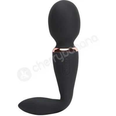 Nu Sensuelle XLR8 Alluvion Black Ultra Flexible Dual Ended Wand Vibrator