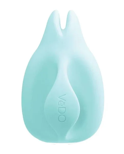 Huni Rechargeable Finger Vibe - Tease Me Turquoise