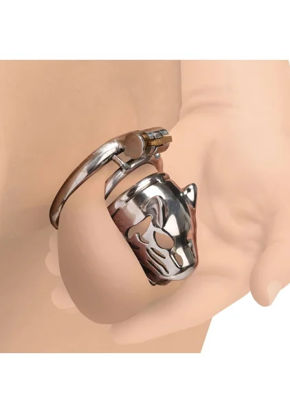 Caged Cougar Locking Chastity Cage