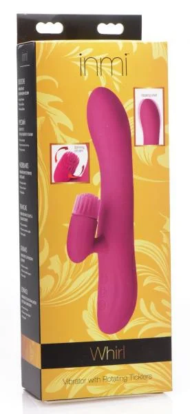 Whirl Silicone Rabbit Vibrator With Rotating Ticklers — image 4 of 8