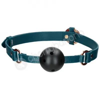 Ouch Halo Green Breathable Adjustable Luxury Ball Gag