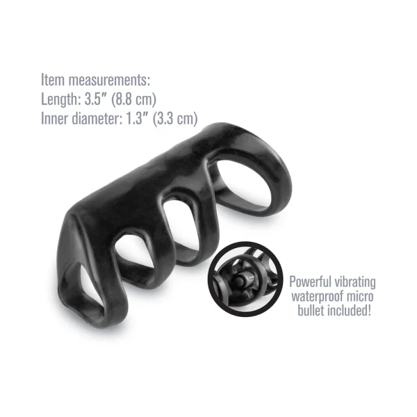 Fantasy X-tensions Vibrating Power Cage - Black