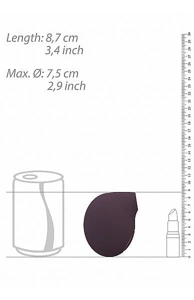Irresistible Seductive Purple Clitoral Stimulator Air Wave — image 7 of 8