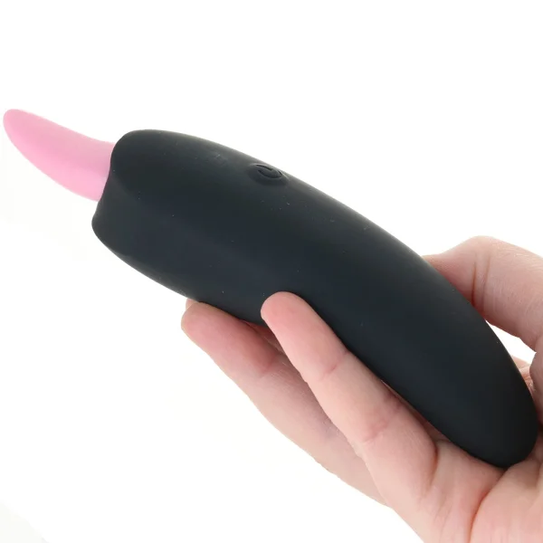 INMI Luscious Licker 7X Rechargeable Silicone Licking Tongue Clitoral Stimulator