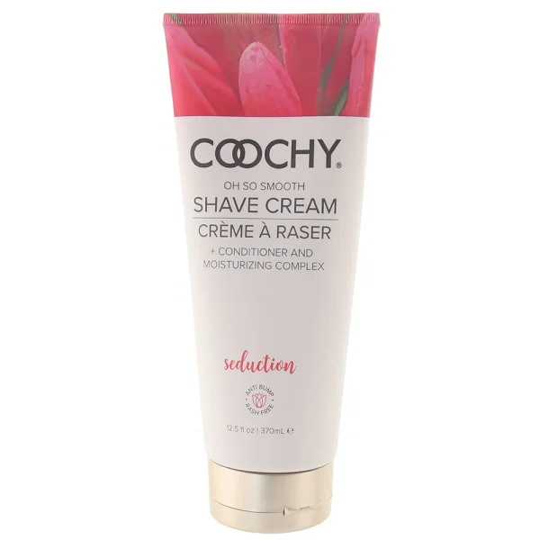 COOCHY Oh So Smooth Shave Cream, Seduction  - Honeysuckle Citrus 12.5 oz (370 mL)