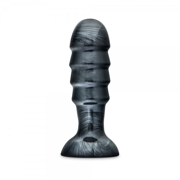 Jet Bruiser Carbon Metallic Black Butt Plug